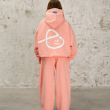 RECLAIM JOY BOXY HOODIE - PINK