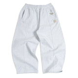 DOUBLE POCKET PANTS - HEATHER GRAY