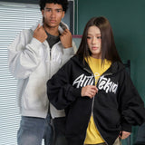 THE AUTOGRAPH ZIP UP - HEATHER GRAY